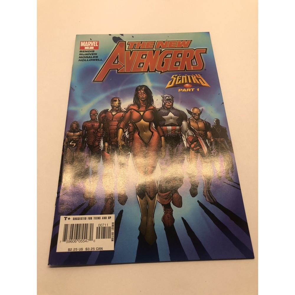 New Avengers #7 Sentry Part 1 First Appearance of The Illuminati 🔑 - Picture 3 of 10